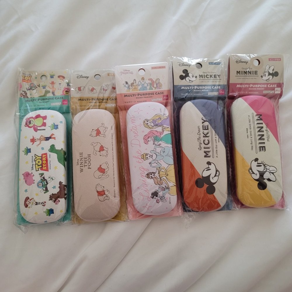 NWT Disney Branded Glasses Cases